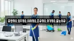 종합청소,입주청소,이사청소,준공청소,상가청소,줄눈시공