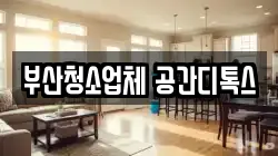 부산청소업체 공간디톡스
