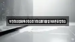 부산청소업체특수청소정기청소폐기물철거바른종합청소