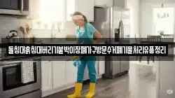 돌침대흙침대버리기붙박이장폐가구방문수거폐기물처리유품정리