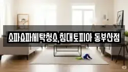 소파쇼파세탁청소,침대토피아 동부산점