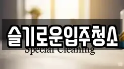 슬기로운입주청소