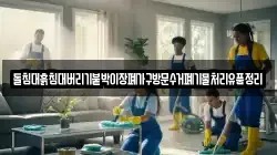 돌침대흙침대버리기붙박이장폐가구방문수거폐기물처리유품정리
