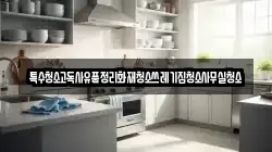 특수청소고독사유품정리화재청소쓰레기집청소사무실청소