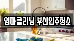 엄마클리닝 부산입주청소