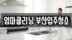 엄마클리닝 부산입주청소