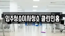 입주청소이사청소 클린인홈