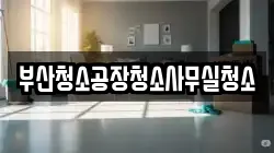 부산청소공장청소사무실청소