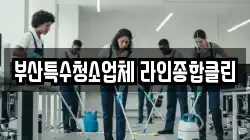 부산특수청소업체 라인종합클린