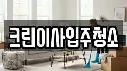 크린이사입주청소