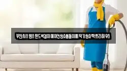 부산시스템스탠드벽걸이에어컨청소통돌이세탁기청소싹쓰리하우스