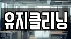유지클리닝