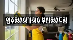 입주청소상가청소 부산청소드림