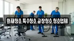 화재청소.특수청소.공장청소.청소업체