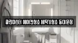 클린마스터 에어컨청소 세탁기청소 동대문점