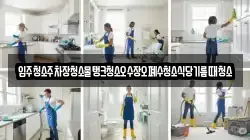 입주청소주차장청소물탱크청소오수장오폐수청소식당기름때청소