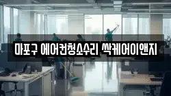 마포구 에어컨청소수리 싹케어이앤지
