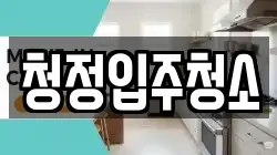 청정입주청소