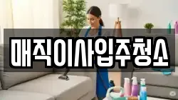 매직이사입주청소