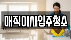 매직이사입주청소