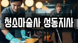 청소마술사 성동지사