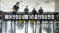 에어컨청소냉매가스충전청소반장