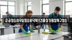 준공청소사무실청소바닥왁스건물상가원상복구청소