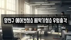 양천구 에어컨청소 세탁기청소 우렁총각