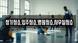 정기청소,입주청소,병원청소,사무실청소