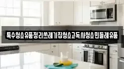 특수청소유품정리쓰레기집청소고독사청소민들레유품
