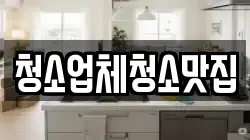청소업체청소맛집