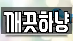 깨끗하냥