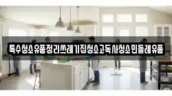 특수청소유품정리쓰레기집청소고독사청소민들레유품