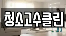 청소고수클린