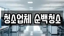 청소업체 순백청소