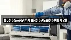 특수청소유품정리쓰레기집청소고독사청소민들레유품