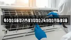 특수청소유품정리쓰레기집청소고독사청소민들레유품