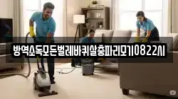 방역소독모든벌레바퀴살충파리모기0822시
