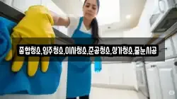 서울특별시 종로구 궁정동 청소,입주청소,사무실청소,에어컨청소,특수청소,상가청소,거주청소,유품정리