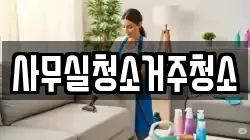 사무실청소거주청소