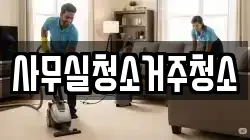 사무실청소거주청소