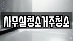 사무실청소거주청소