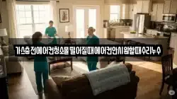 가스충전에어컨청소물떨어질때에어컨안시원할때수리누수
