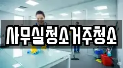 사무실청소거주청소