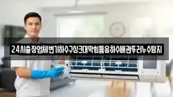 24시출장업체변기하수구싱크대막힘뚫음하수배관뚜러누수탐지