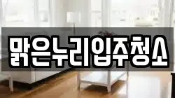 맑은누리입주청소