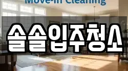 솔솔입주청소