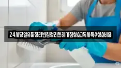 24시당일유품정리빈집정리쓰레기집청소고독사특수청소비용