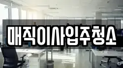 매직이사입주청소