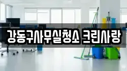 강동구사무실청소 크린사랑
